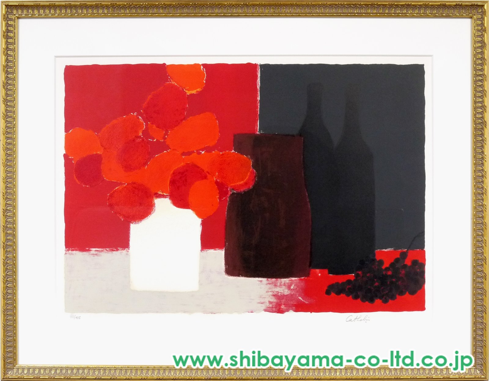 ベルナール・カトラン 物故人気洋画作家 ベニス 仏5号 ベルナール