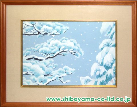 東山魁夷「雪・月・花より『雪』」木版画 :: 絵画買取・販売 - シバヤマ
