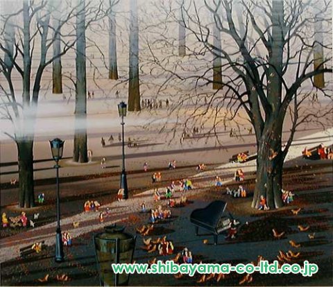 ヒロ・ヤマガタ「猫たちのバラード」シルクスクリーン :: 絵画買取