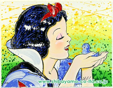 デビッドウィラードソン バンビ とんすけ ディズニー 版画 デビッド