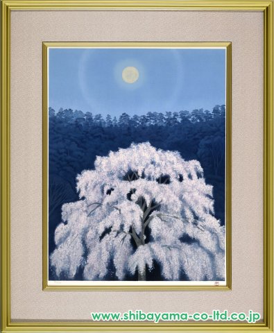 東山魁夷「花明り」リトグラフ :: 絵画買取・販売 - シバヤマ