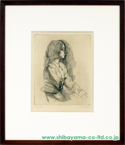 小磯良平 絵画 ① 小磯良平 絵画 ①