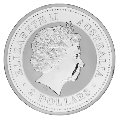 2 oz 2000 Lunar Year of the Dragon Silver Coin | Perth Mint