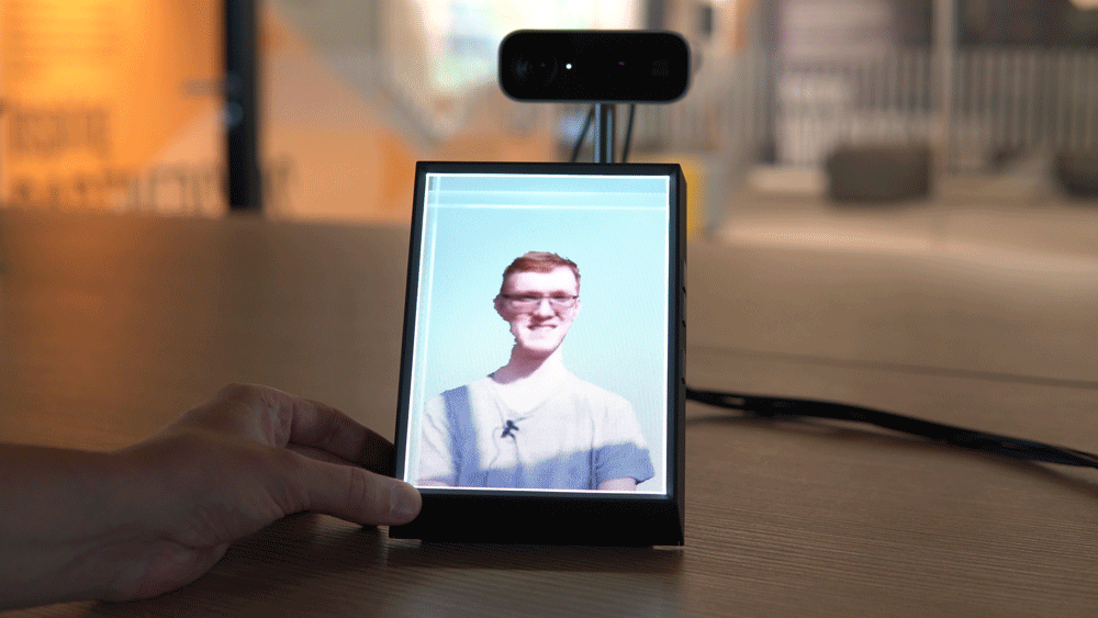 Looking Glass Portrait — Holoxica Limited