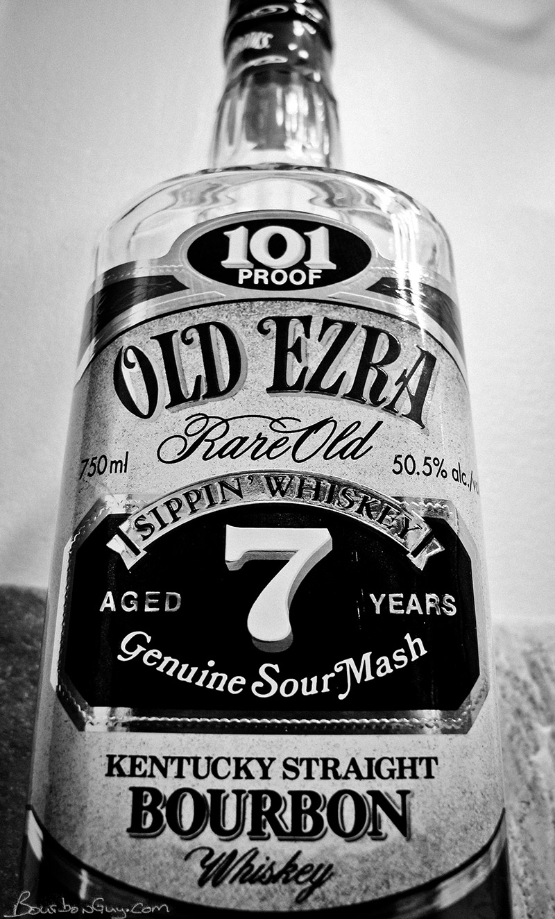 Old Ezra: 7 years + 101 proof + $16=Great value — BOURBON GUY