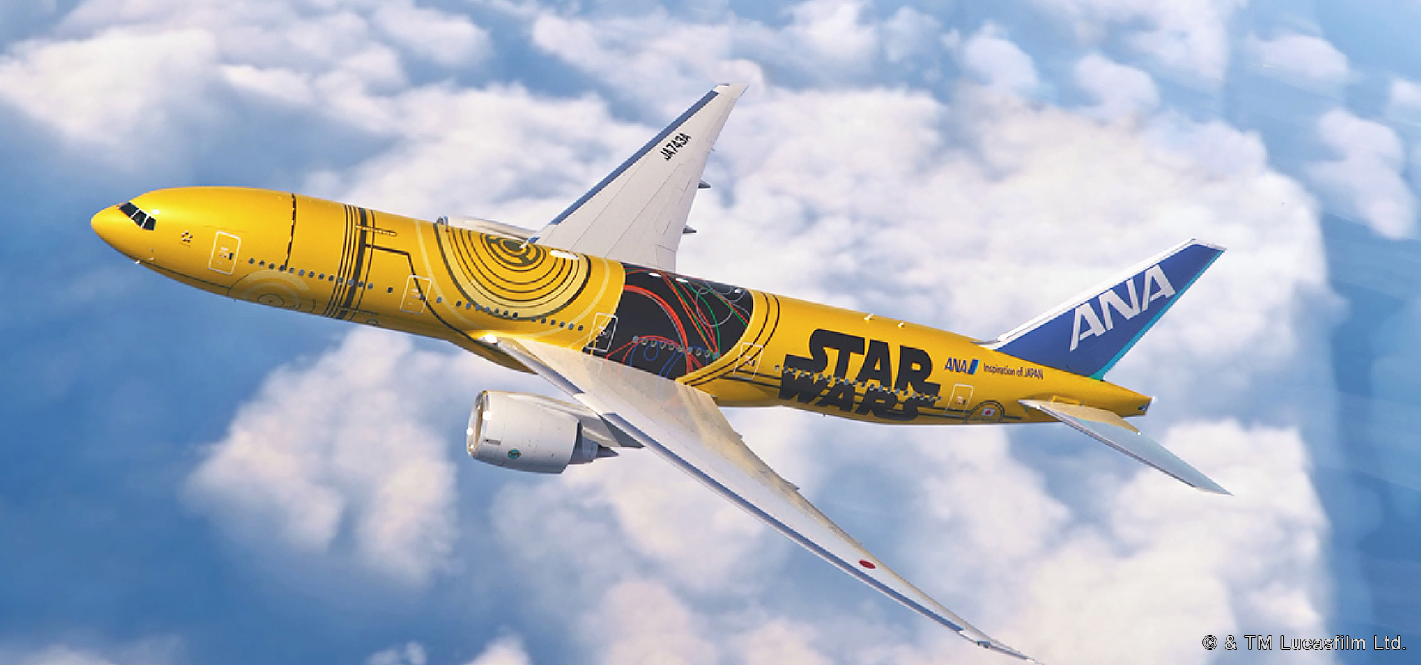Third Star Wars™ Themed ANA JET C-3PO™ to Fly from March 2017