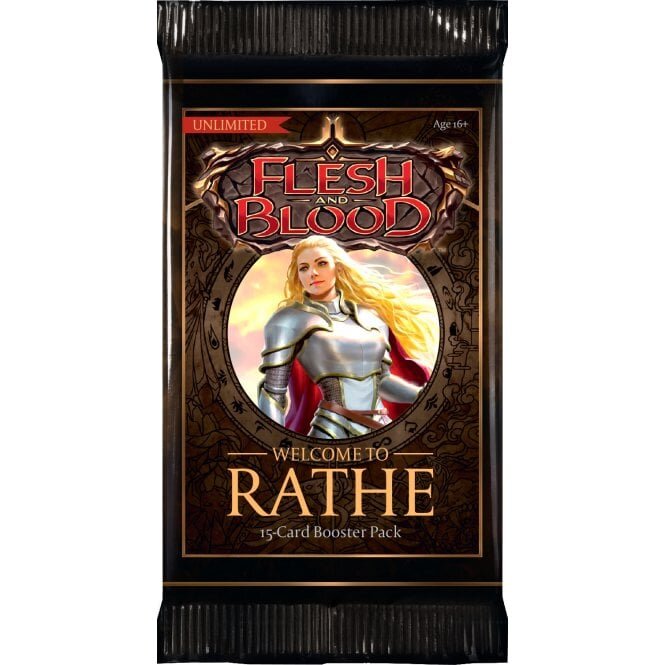 FLESH AND BLOOD TCG: WELCOME TO RATHE UNLIMITED EDITION BOOSTER