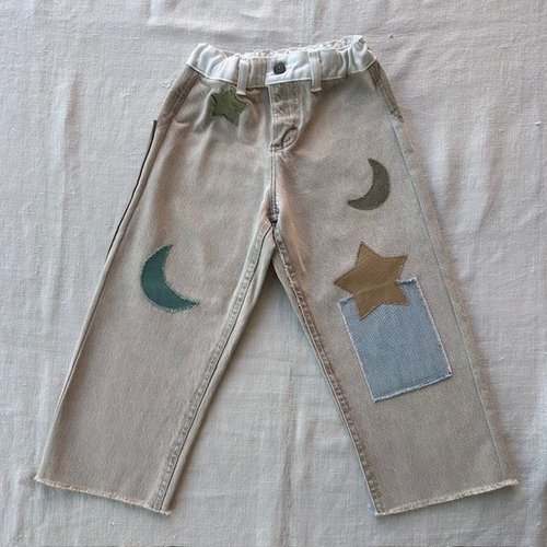ボトムス・スパッツ Wunderlang SUN,MOON AND STAR JEANS 2-3Y