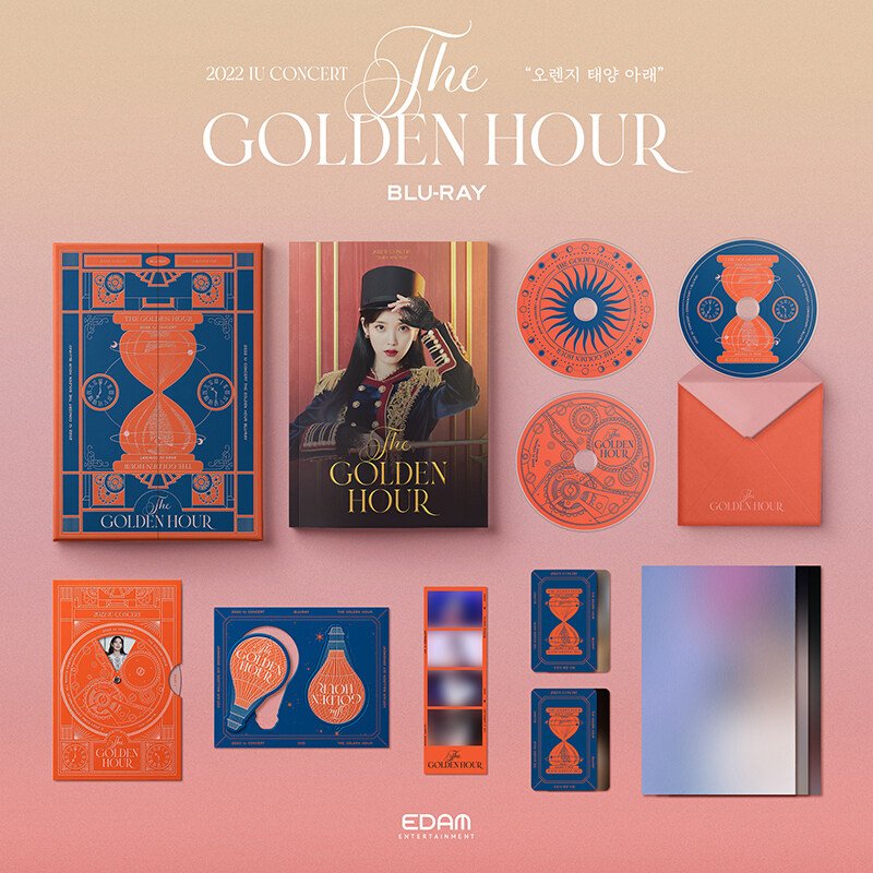 Official preorder 2022 IU Concert [The Golden Hour : Under the