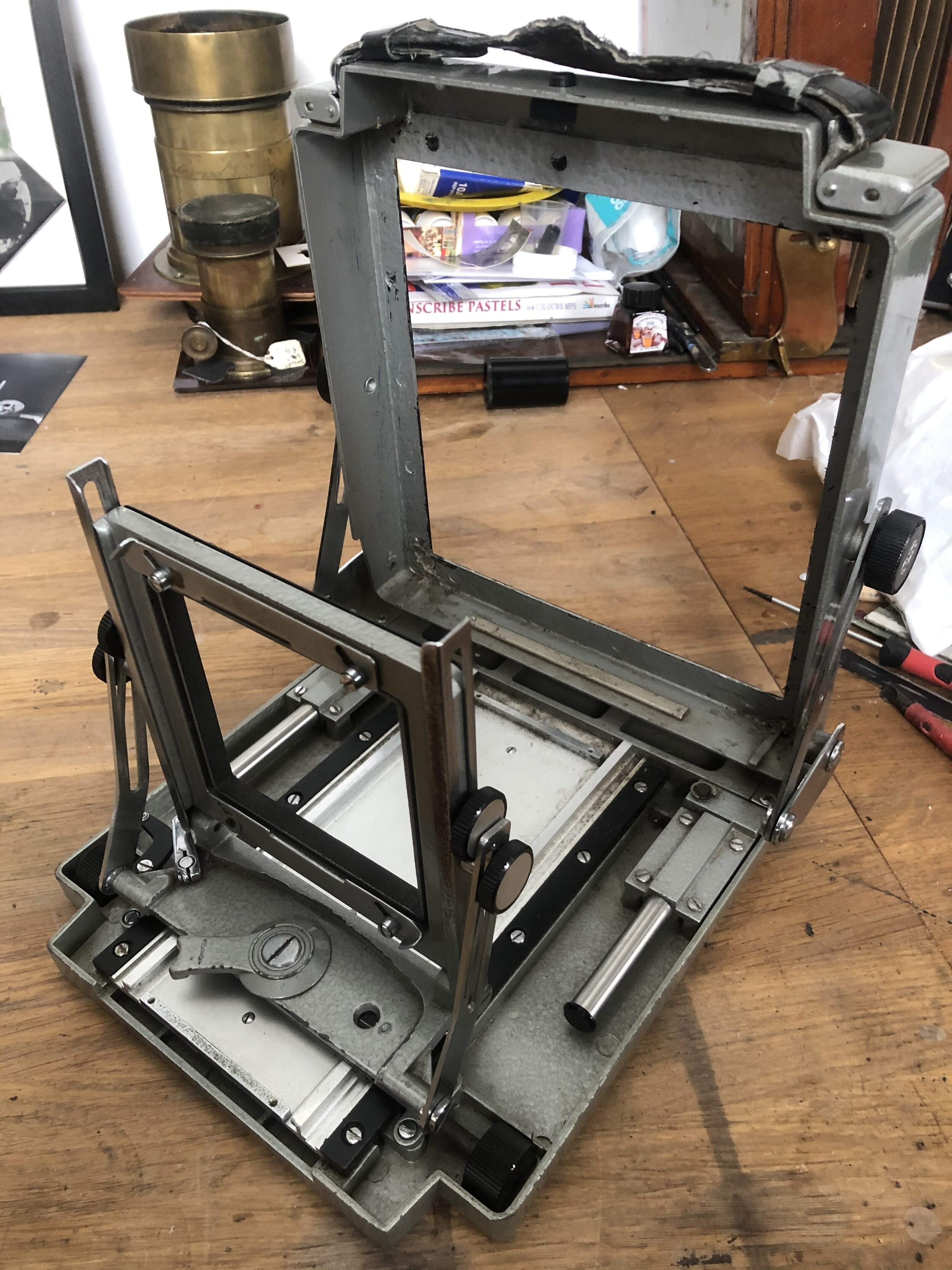 TOYO-FIELD 4 3/4 × 6 1/2 大判カメラ＆その他おまけ