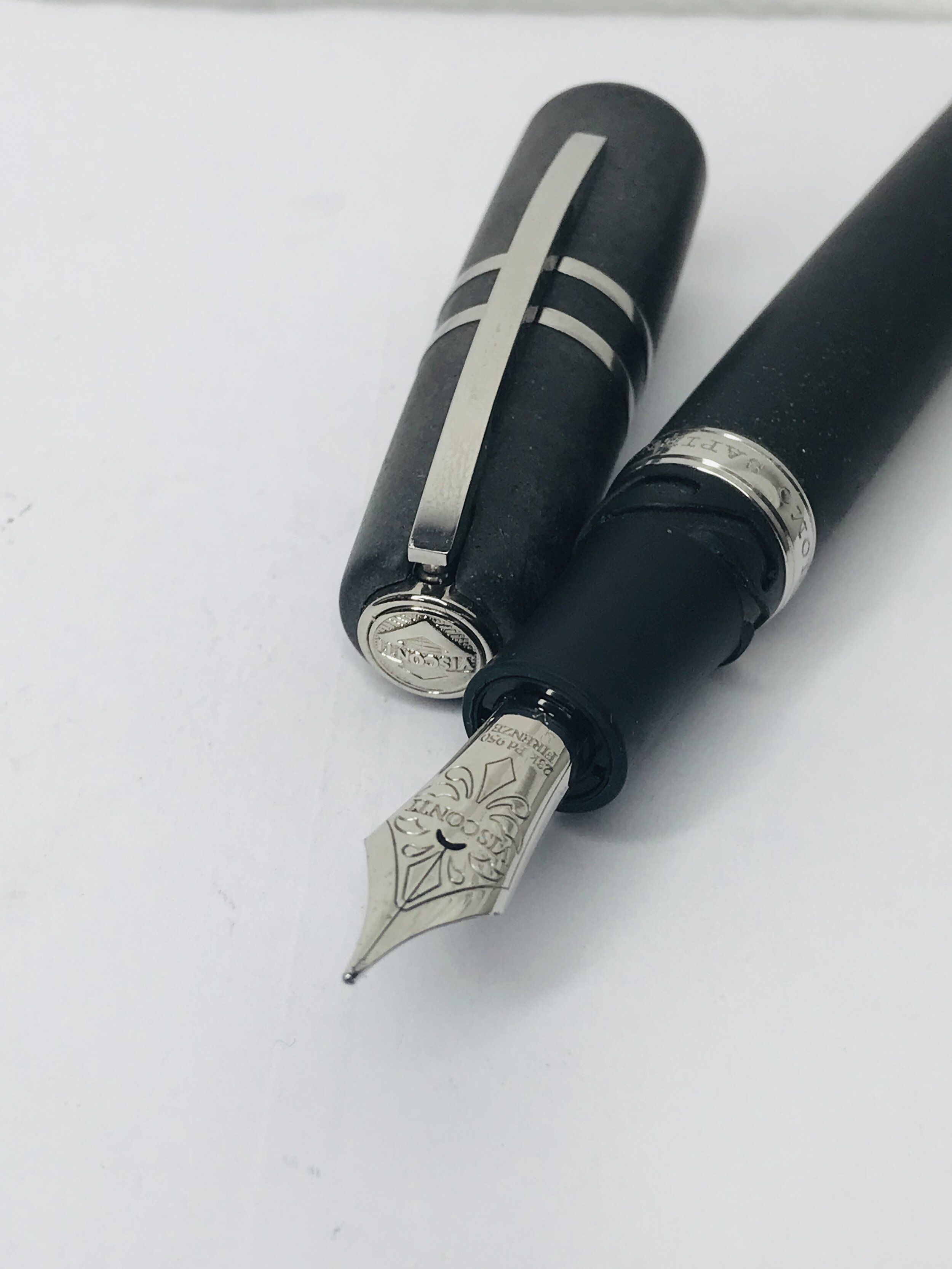 Visconti Homo Sapiens Oversize Fountain Pen - Steel Age — ST