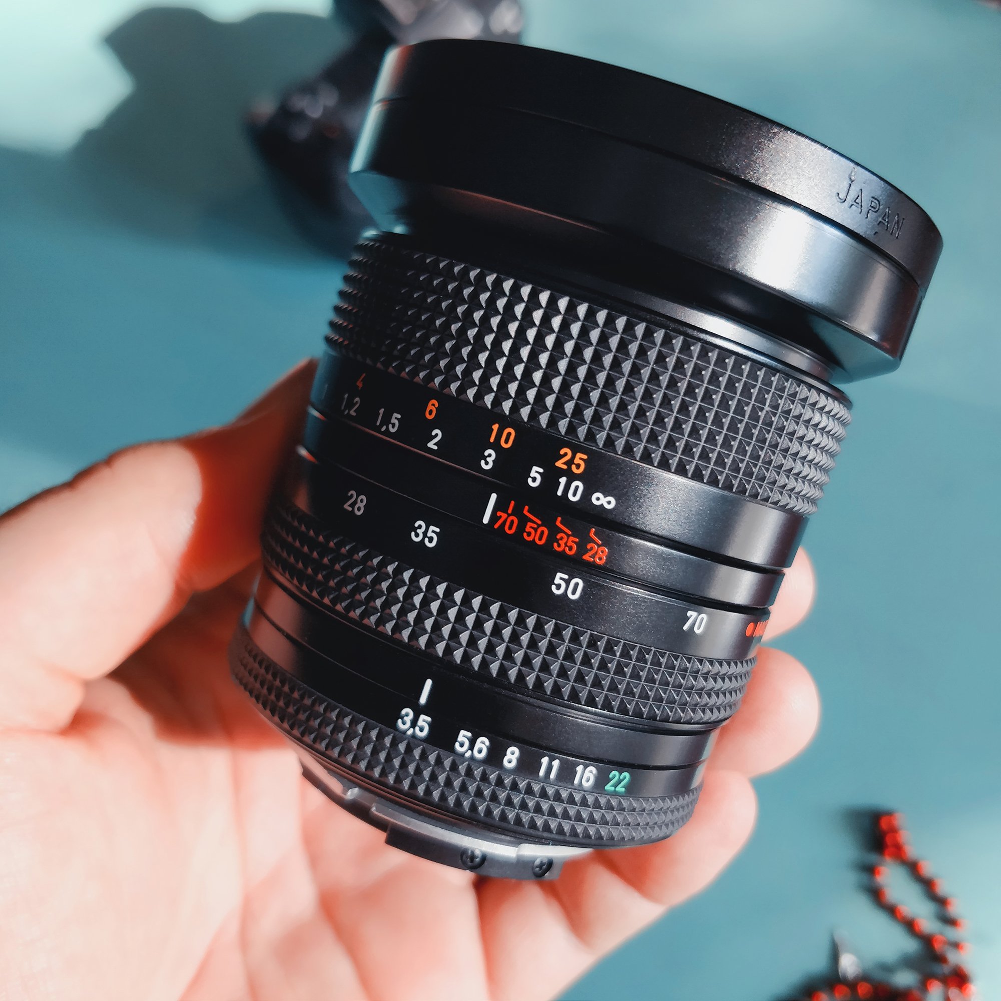 コンタックス 28-70mm 3.5-4.5 MMJ レンズ CarlZeiss Exc+5] Contax