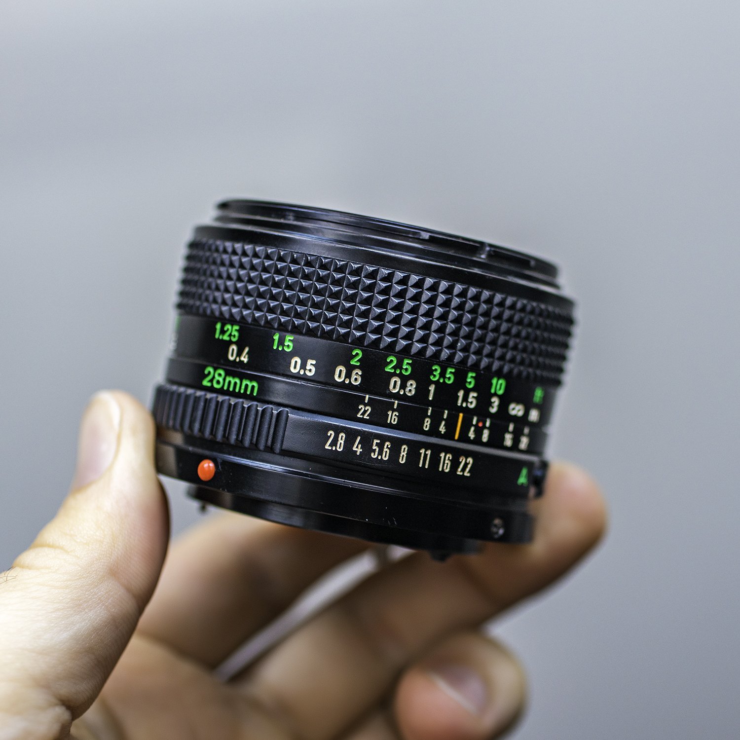Canon nFD 28mm f/2.8 - Lens Info