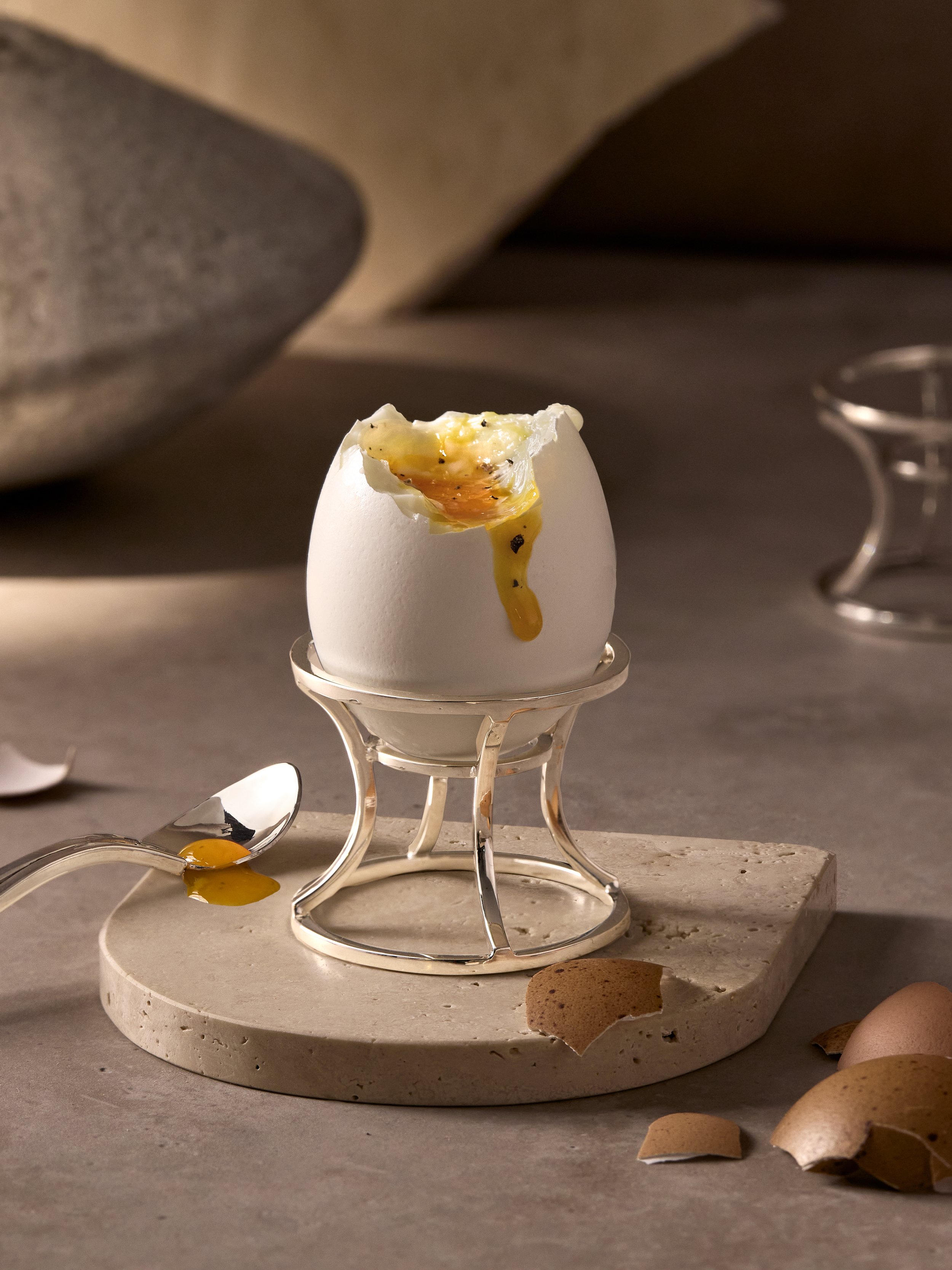 DANIEL ARTER】 エッグセット エッグカップ / スプーン 豪奢