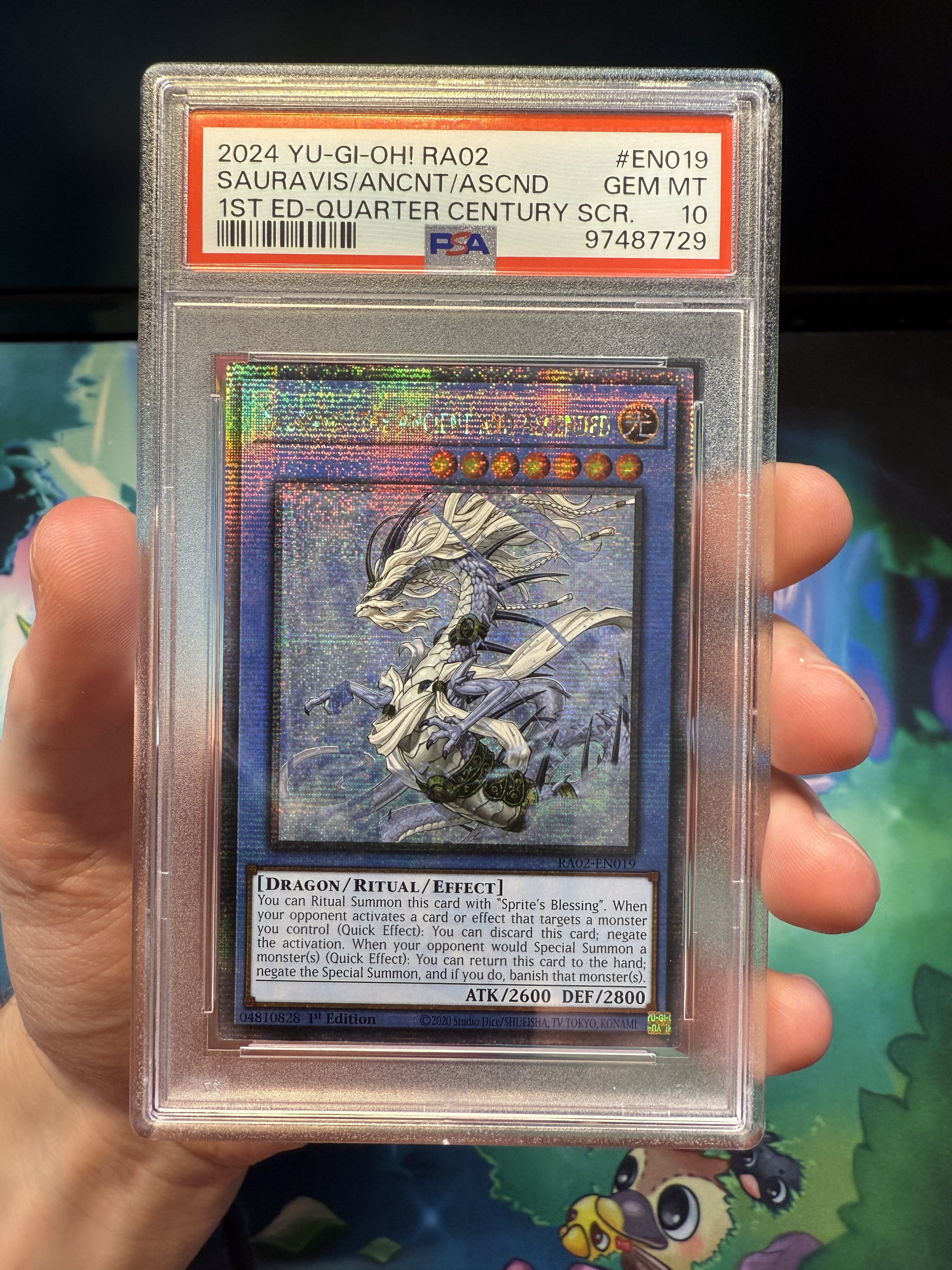 PSA10 連番】アメジスト エメラルド ミッキー エンチャンテッド PSA10