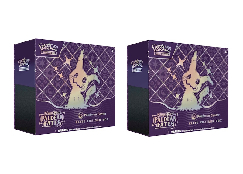 2024 Pokémon Scarlet & Violet Paldean Fates Pokemon Center Elite