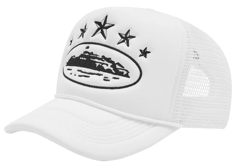 Corteiz 5 Starz Alcatraz Trucker White Men's - SS23 - US
