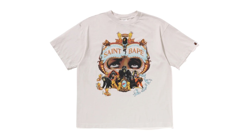 ミュージシャン SAINT Mxxxxxx bape Guns Tee L size ミュージシャン