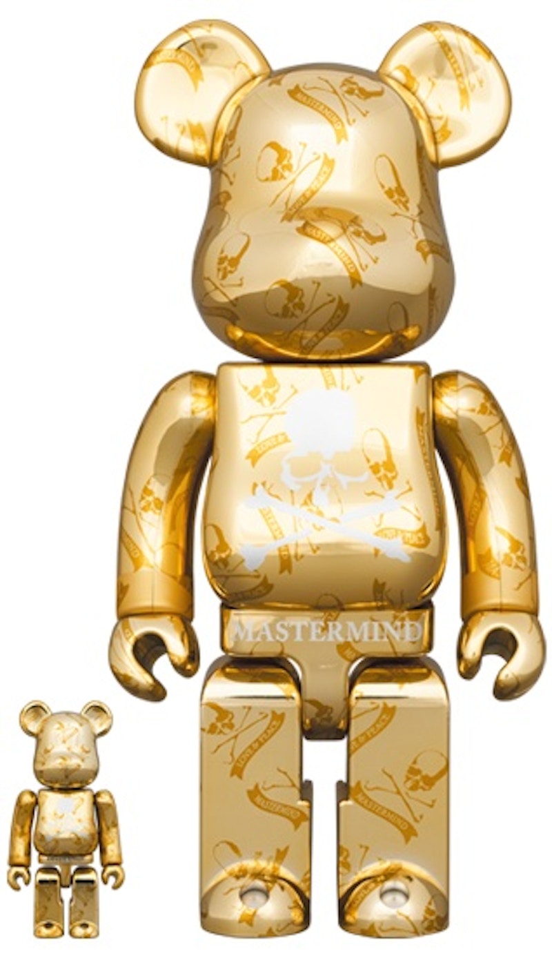 BE@RBRICK mastermind SILVER 100％ & 400％