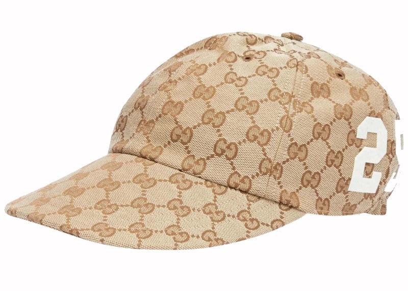 Gucci GG Canvas Baseball Cap Beige - US