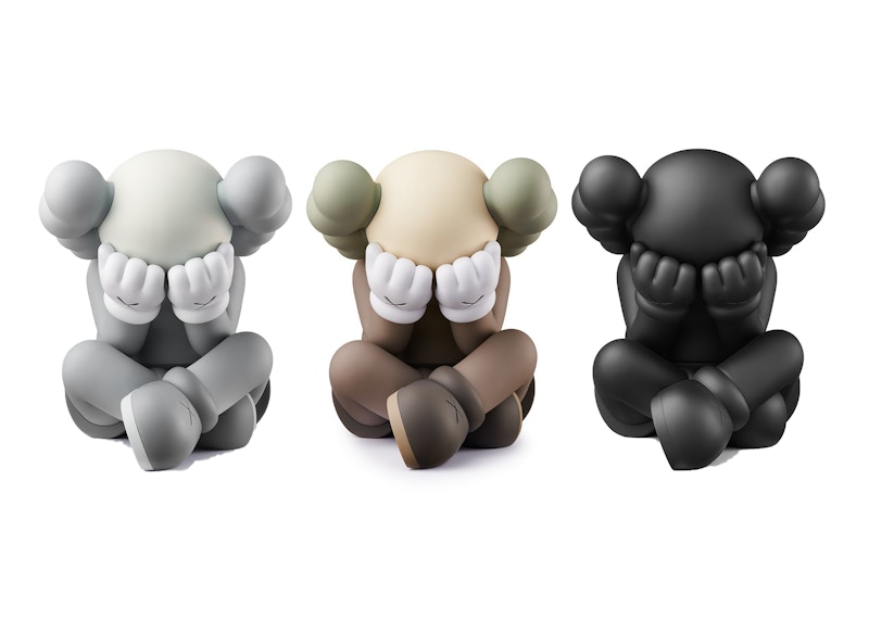 KAWS SHARE BLACK BROWN MEDICOM TOY 2体 KAWS SHARE BLACK BROWN