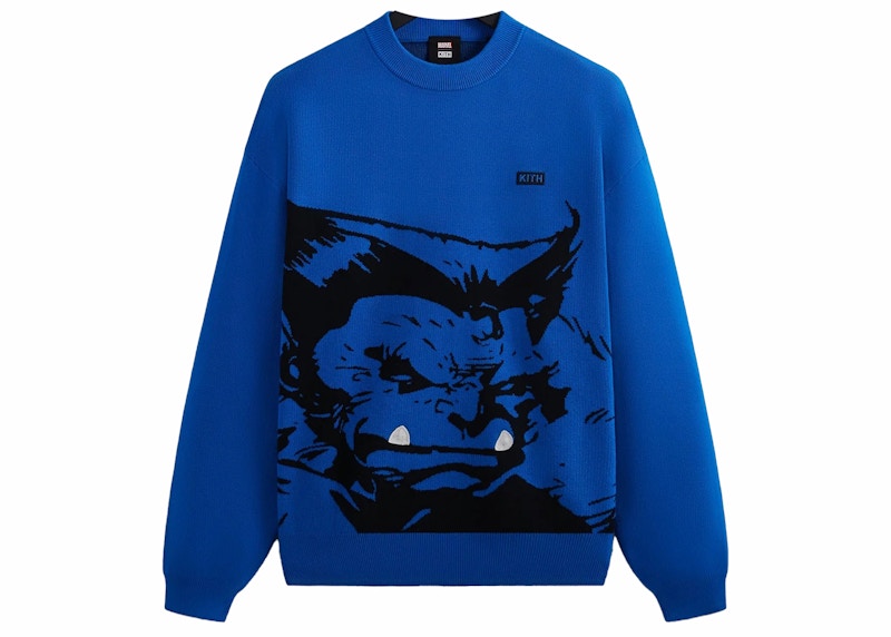 Kith x Marvel X-Men Beast Crewneck Lake PH メンズ - SS23 - JP