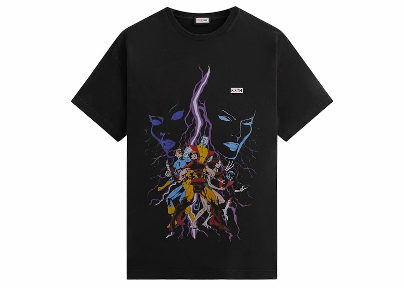 Kith x Marvel X-Men Clash Vintage Tee Black Men's - SS23 - US