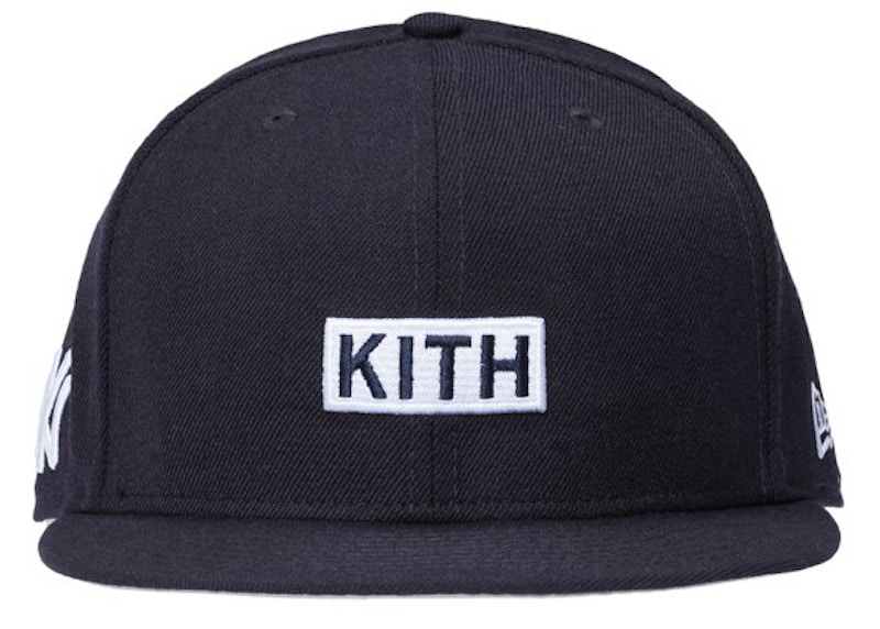 Kith x New Era New York Yankees Box Logo Cap Navy メンズ - SS15 - JP