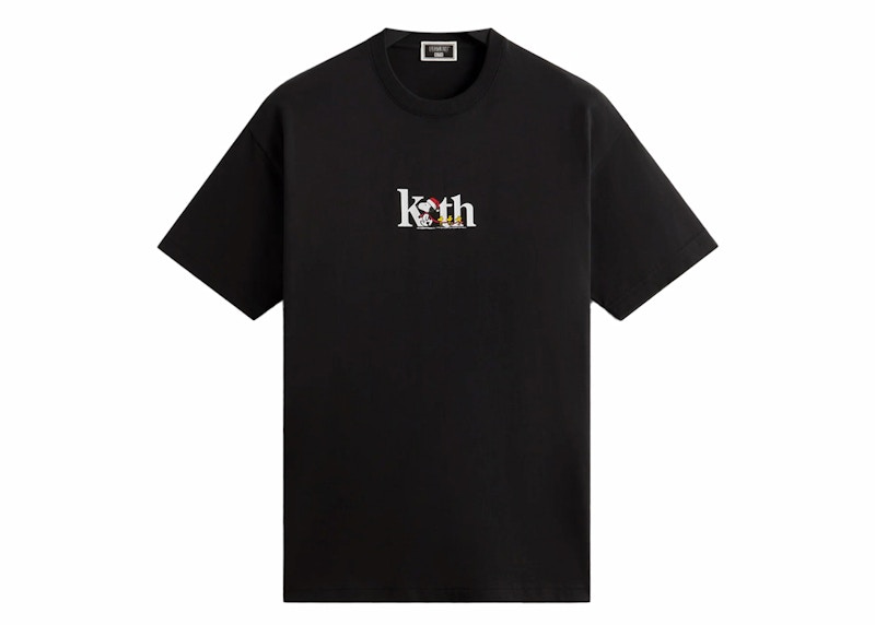 Kith x Peanuts Serif Tee Black メンズ - FW23 - JP