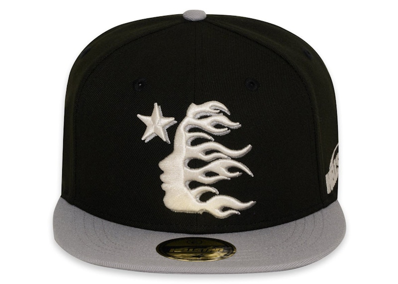 Hellstar Baseball Fitted Hat Black Men's - SS24 - US
