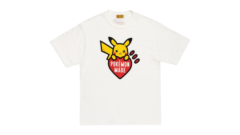 Human Made x Pokemon Graphic Pikachu Online Store T-shirt White