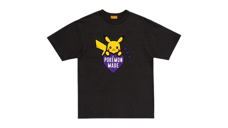 Human Made x Pokemon Graphic Pikachu Fukuoka T-shirt Black Men's - US
