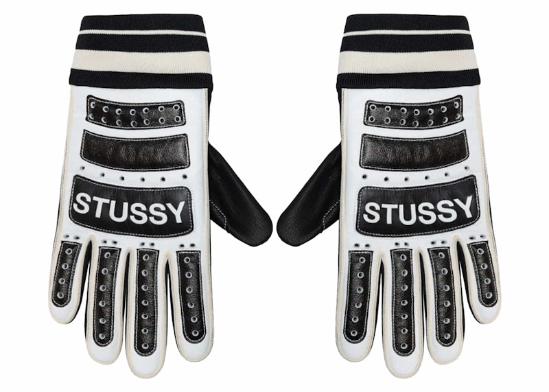 小物 Stussy SS LINK LEATHER GLOVES Stussy SS Link Leather Gloves