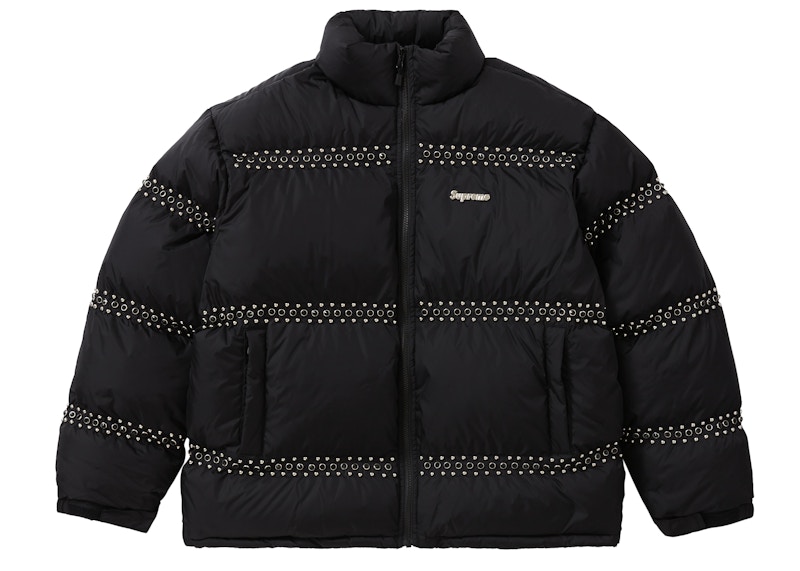 Supreme B.B. Simon Studded Puffer Jacket Black Men's - SS22 - US