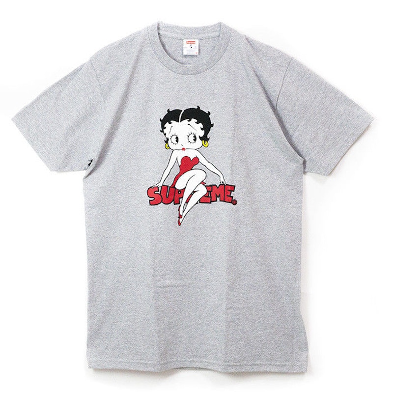 Supreme Betty Boop Tee Heather Grey メンズ - SS16 - JP