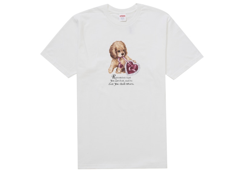 Supreme Dust Tee White Men's - FW25 - US