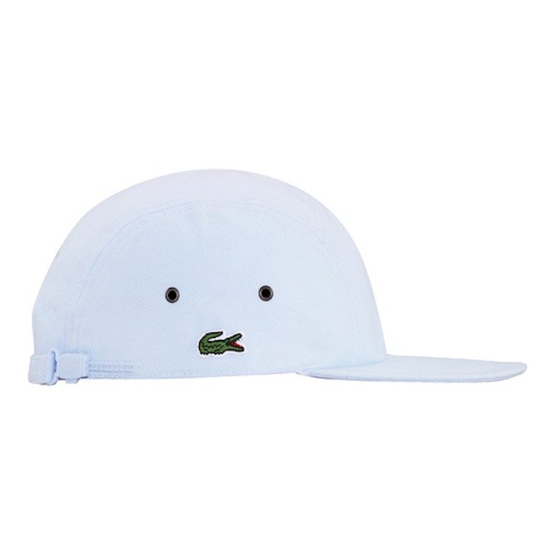 Supreme Lacoste Pique Knit Camp Cap White - SS17 - US