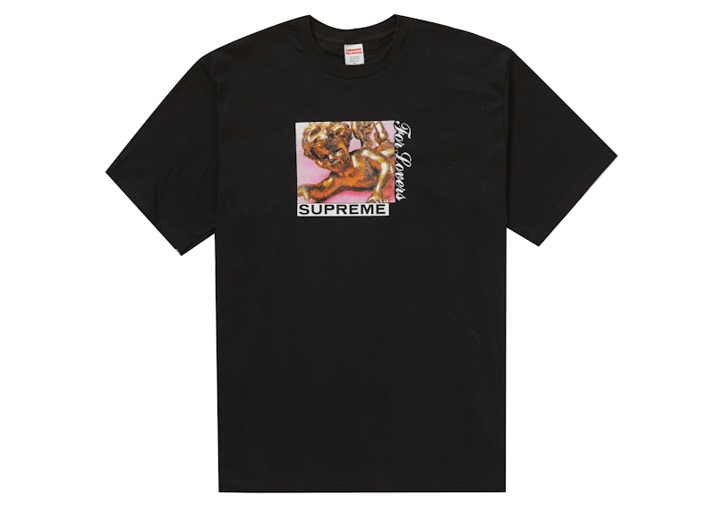 Supreme Lovers Tee Black Men's - FW20 - US