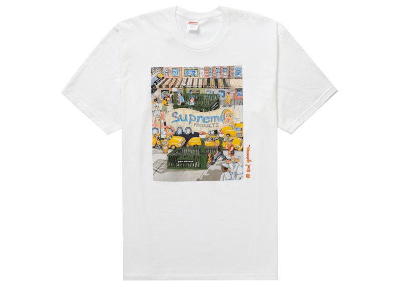 supreme rocks tee 白 White M｜Supreme Rocks Tee White XLARGE