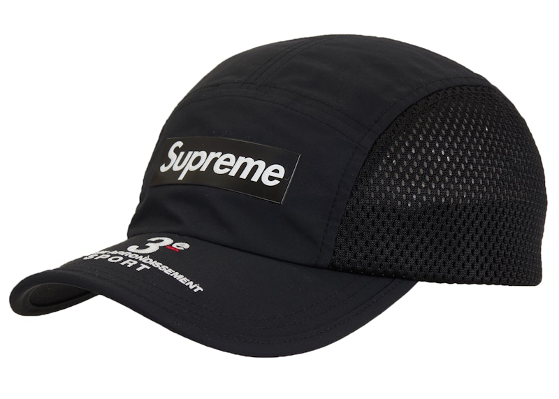 Supreme Mesh Side Panel Camp Cap SS24 Black - SS24 - US