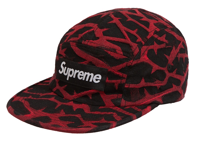 Supreme Thorn Camp Cap Red - FW18 - US