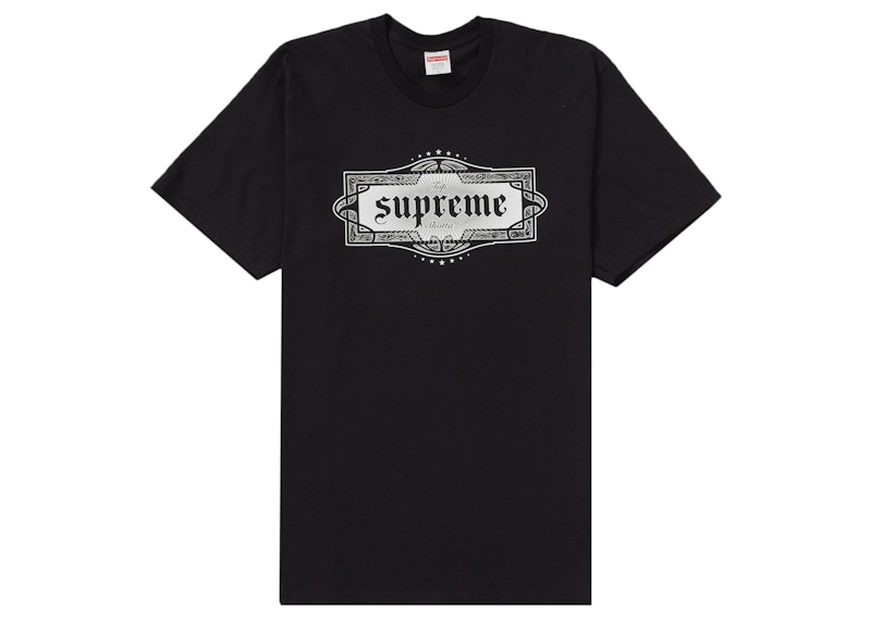 Supreme Top Shotta Tee Black Men's - SS22 - US