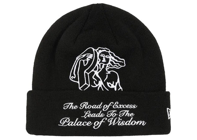 Palace P-Statue New Era Beanie Black メンズ - FW22 - JP