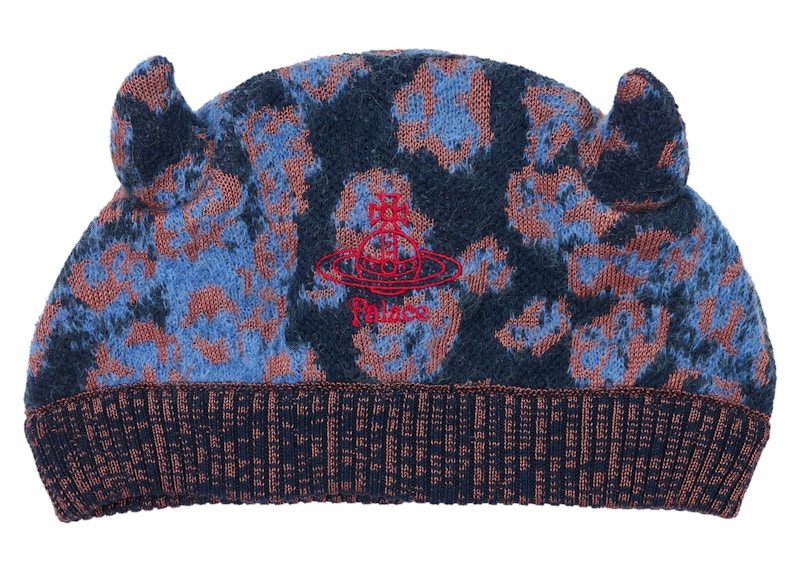 Palace x Vivienne Westwood Horny Beanie Pink Leopard - FW24 - US