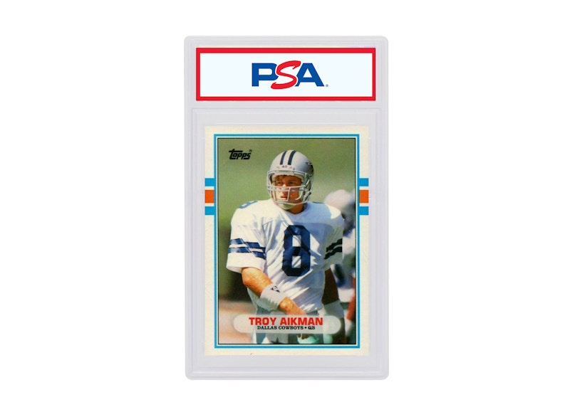 TROY AIKMAN ROOKIE bgs9.5
