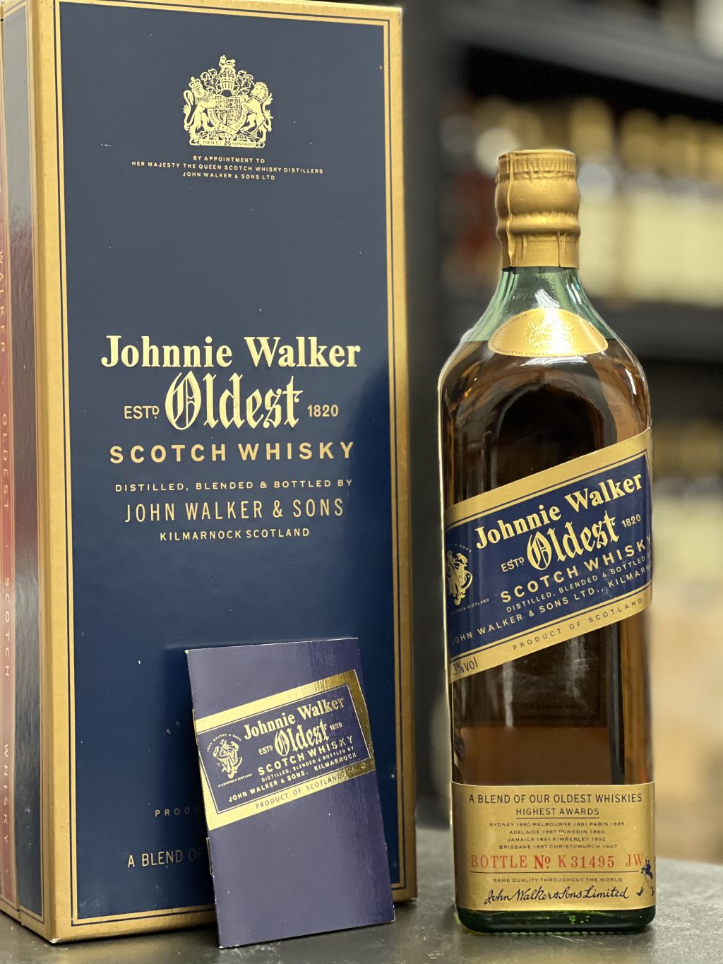 SDB-4 未開栓 Johnnie Walker Oldest ジョニーウォーカー オールデスト