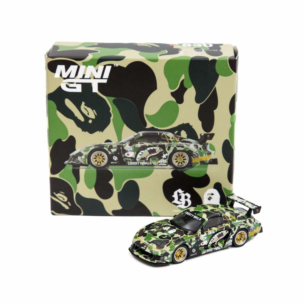 MINIGT リバティーウォークBAPE MCLAREN限定 3セットケース付き MINIGT