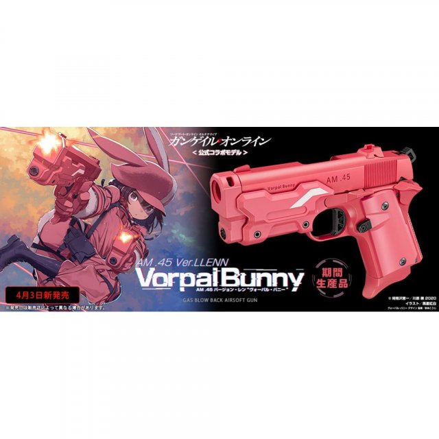 Tokyo Marui AM.45 Vorpal Bunny Ver.LLENN GBB - Gun Mall Hong Kong