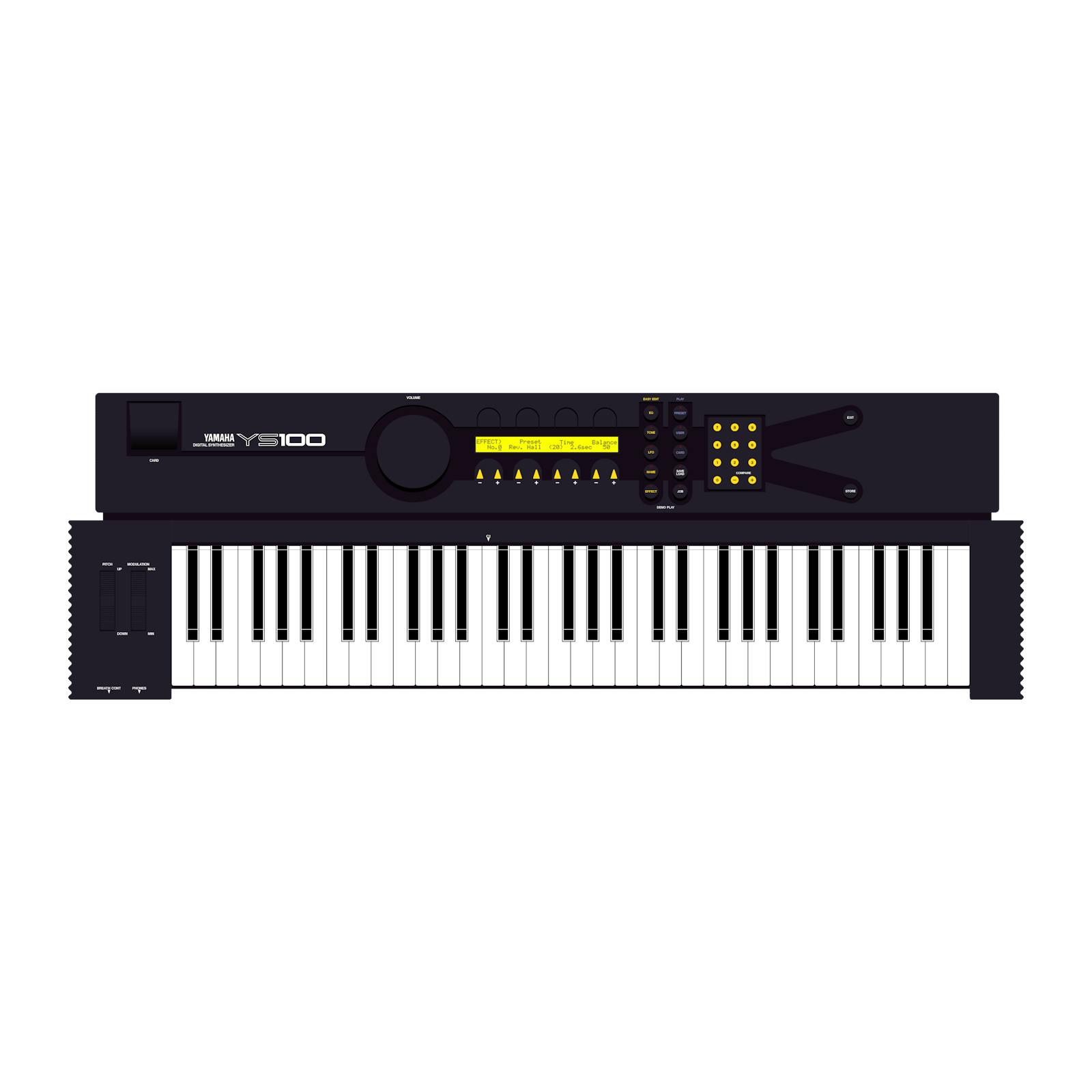 Yamaha YS100 | Synthesizers | Yamaha black boxes online archive