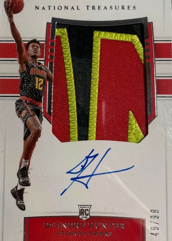 NBA カード DeAndre Hunter RC直筆サイン NBA カード DeAndre Hunter